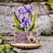 Wonderland Crafts Irises Bead Embroidery on Wood Kit